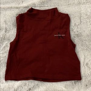 Calvin Klein crop top